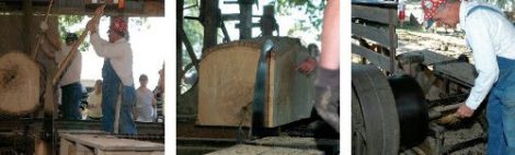Sawyer and Antique Sawmill Reunited Image